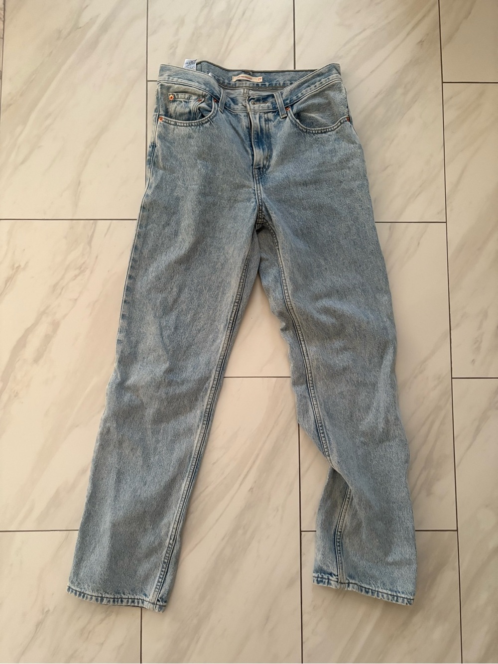 Levi's Vintage Light Wash Straight-Leg Jeans